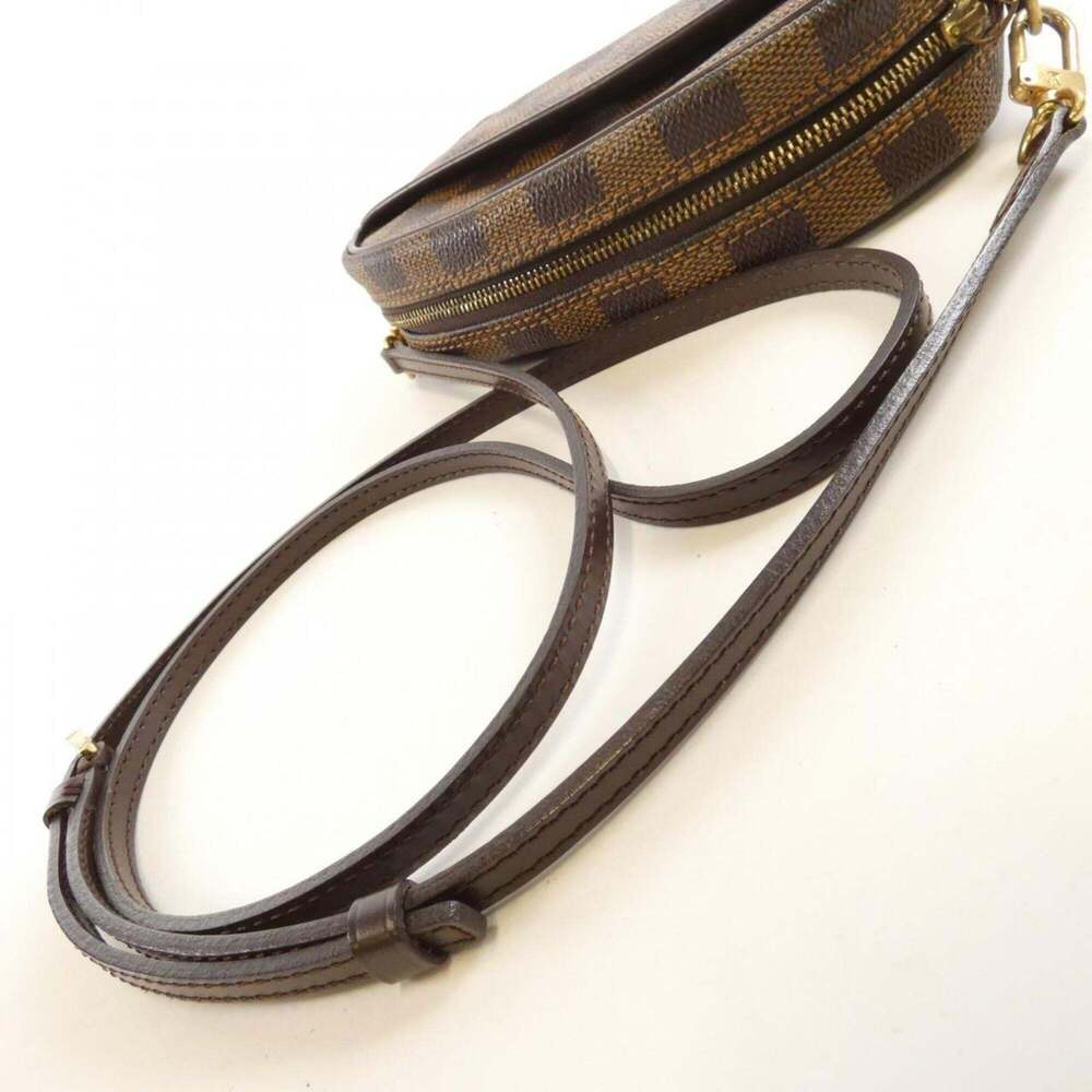 LOUIS VUITTON Brown Damier Pochette Shoulder Bag - Picture 7 of 8